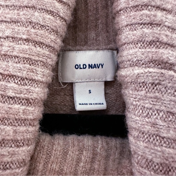 Old Navy Mauve Cowl Neck Oversized Sweater Oversized sz Small - Picture 3 of 8